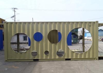 中国 20GPプレハブの輸送箱の家の二重滑走の最小主義の設計 販売のため