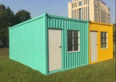 China Galvanized Steel Prefab Office Container 20GP For Living House for sale