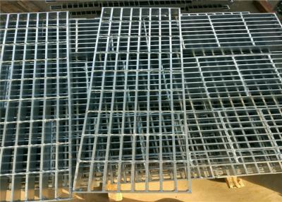 China Twisted Galvanized Steel Bar Grating Smooth Flat Surface For Platform / Airport for sale