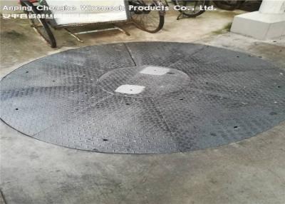 China Non Skid Composite Galvanized Metal Grating Plate For Sidewalks Ramps for sale
