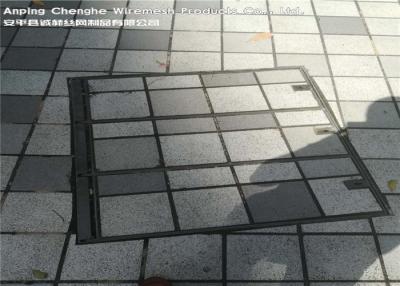 China Durable Safety Step Concealed Manhole Cover Stainless Steel Gavlanized Finishing for sale