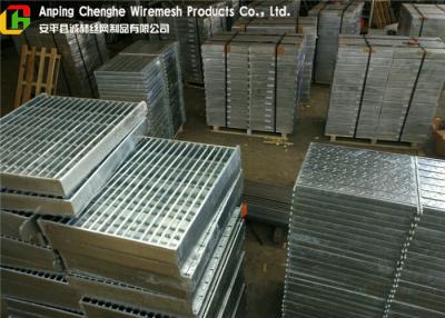 China Galvanised Round Bar Compound Steel Grating Preventing Dirt Deposition for sale