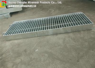 China City Road Galvanised Walkway Panels , Rigid Stainless Steel Walkway Gratings for sale