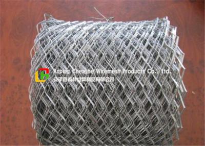 China Lightweight Flattened Expanded Metal Mesh Low Carbon Steel Hot Dipped Galvanized for sale