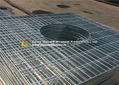 China Special Shape Galvanized Floor Grating  For Petroleum / Chemical Projects for sale