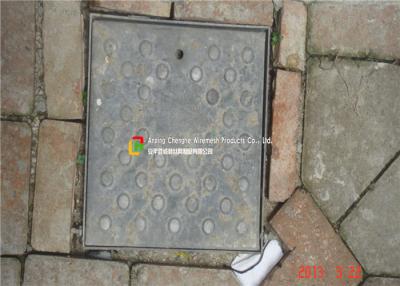 China Hot Gavlanized Block Paving Drain Covers , Metal Bar Driveway Manhole Cover for sale