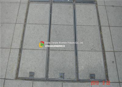 China Metal Bars Concealed Manhole Cover Pressure Welding 0.1 - 6m Length for sale