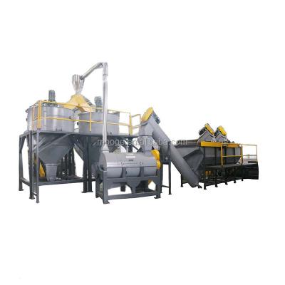 China Dewatering Plastic Washing Recycling Machine 500-5000kg/H Plastic Scrap Washing Plant for sale