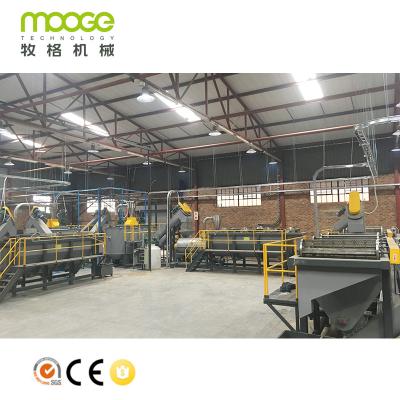 China PET PP Plastic Crushing And Washing Machine 500kg/H Recycling Line for sale