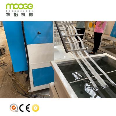 中国 1-2機械に単一ねじペット革紐の生産ラインをするマンパワーのプラスチック革紐 販売のため