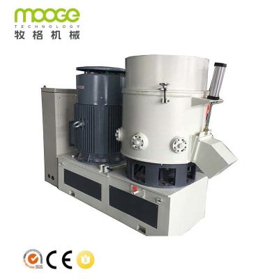 China 50-1000kg/H Plastic Film Agglomerator HDPE Recycling Granulator for sale