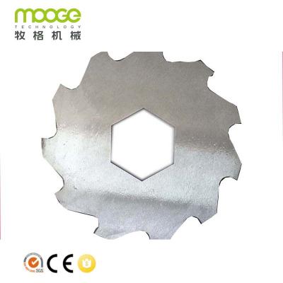 China Das lâminas plásticas da máquina da retalhadora da madeira do pneu lâminas industriais de borracha da retalhadora à venda