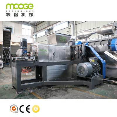 China Dewater Drying Plastic Bag Recycling Machine Squeezing Pp Raffia Washing Plant for sale