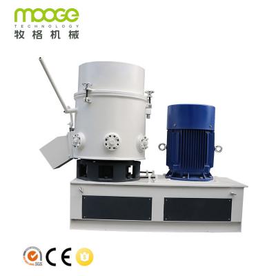 China High Capacity Plastic Film Agglomerator For PET Fiber HDPE Plastic Granulator for sale