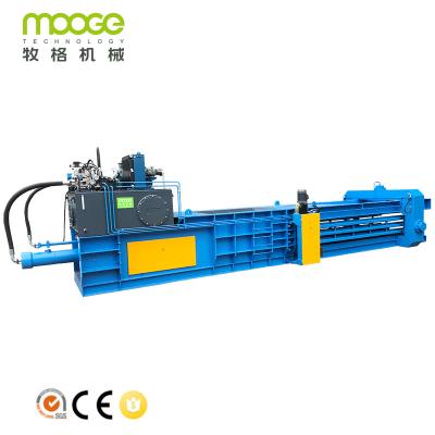 China Horizontal Plastic Auxiliary Machinery 20-80t Automatic Cardboard Baler for sale