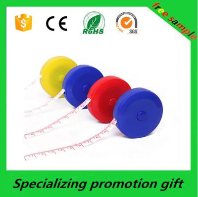 China Mini Advertising Round Anatomical Body Tape Measure 150x0.75cm for sale