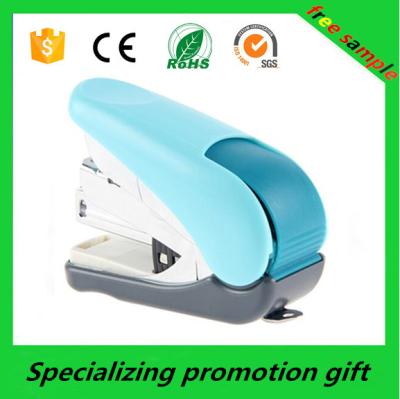 China Grampeador da brochura do metal durável industrial do prego do azul 10# mini com caso plástico à venda