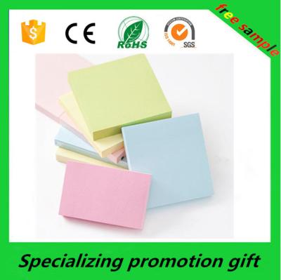 China Verde/amarelo/Regular azul/vermelho 100 pagine notas pegajosas feitas sob encomenda para a secretaria da escola à venda