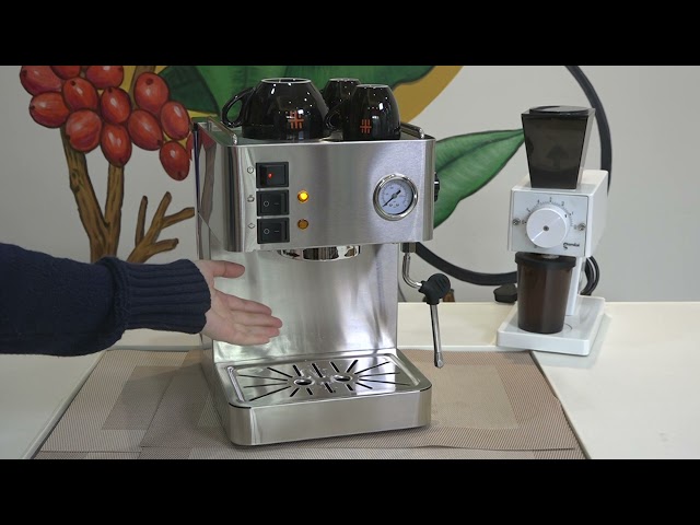 Corrima Espresso Coffee Machines 1.7Liter Water Tank 1 Year Warranty