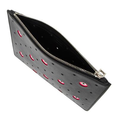 China Fashionable Leather Clutch Handbags For College Girls Luxury Italy Cow Leather for sale