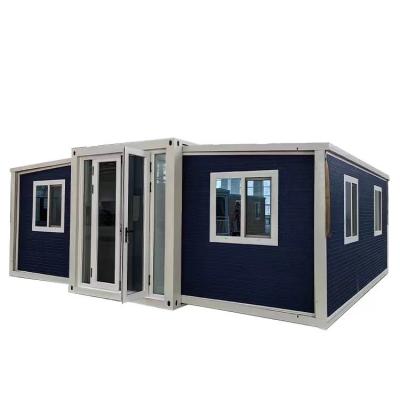 Chine fenêtre en aluminium 20 pieds 40 pieds 3 chambres de luxe conteneur pliable en expansion maison à vendre