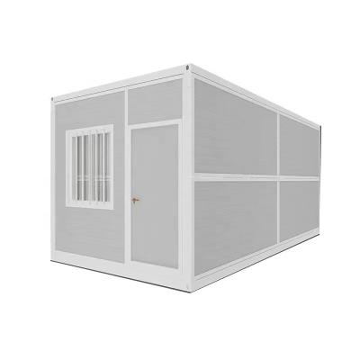 China MGO Board Floor 20ft 40ft Prefab Folding Container Homes Folding Flat Pack Container House for sale