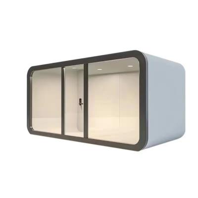 China Contemporary Design Style Luxury Soundproof Mobile Apple Pod Cabin Container House for sale