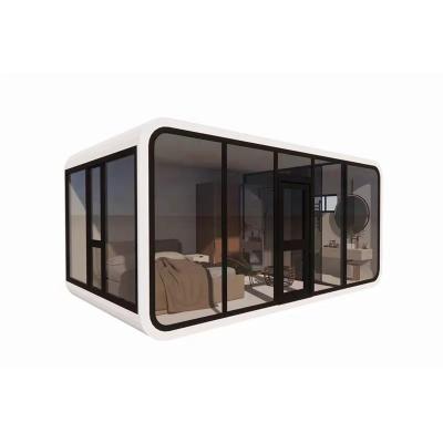 China Outdoor Modern Prefab House Mobile Working House Office Pod Apple Cabin with Design for sale