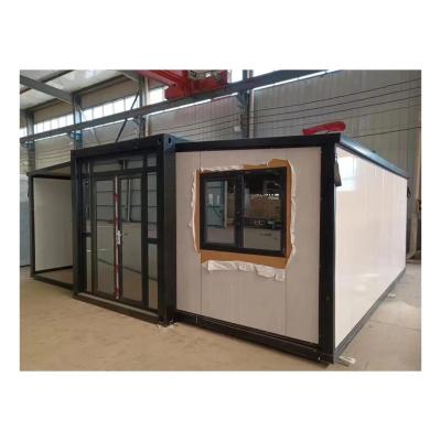 China Modern Design Style Double Wing Expansion Folding Container Room for sale