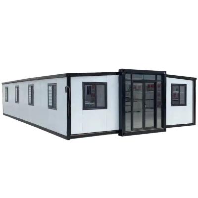 China Quick Install of Small 20ft and 40ft Modular Mobile Homes with Two Wing Container Houses for sale