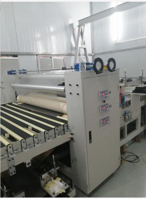 China Máquina de laminação de filme de tensão 360-410V/50HZ, de placas ou plásticos ou vidro, com dimensões totais de 6300*1550*1200mm à venda