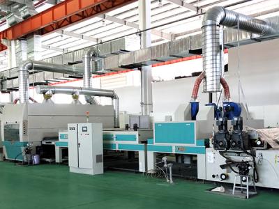 China Automatic Uv Coater Machine , W1300mm Spray Paint Production Line for sale