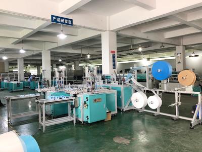 China ISO9001 20KW Surgical Face Mask Making Machine / Surgical Mask Production Line for sale