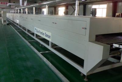 China 50kw Stainless Steel Infrared Drying Machine 3sheets/Min for sale