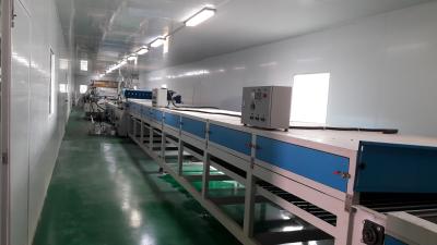 China Minuto infrarrojo ULTRAVIOLETA de la fábrica W920mm los 5m de la secadora de la máquina de capa de espray que nivela el punto técnico en venta