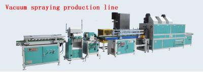 China Vacuum Spraying Production Line / Coating Line Machine ISO9001 400W for sale
