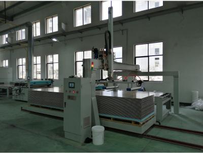 China Máquina de capa ULTRAVIOLETA del control 4.5KW del PLC de Mitsubishi para el tablero del silicato del calcio en venta