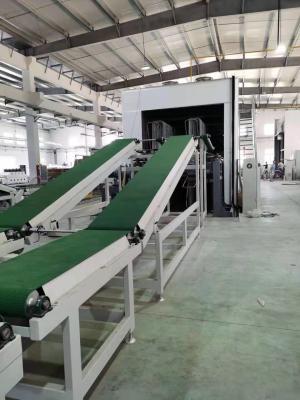 Chine ISO9001 a certifié la machine de revêtement UV naturelle de plancher de chauffage au gaz 0,1 - 1m/min à vendre