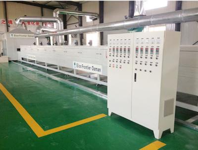 China Quartz  Infrared Drying Machine Conveyor Belt System  Temperature Controller for sale