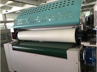 China Pulp Molding Spray Paint Production Line , Spot Uv Coater Machine 380V 50HZ for sale