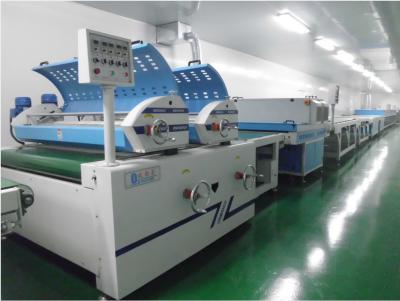 China Shoe Material Curtain Coating Equipment Conveying 380V Four Stage for sale