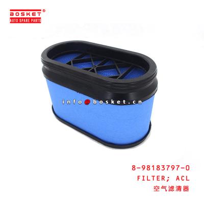 China 8-98183797-0 Air Cleaner Filter 8981837970 Suitable for ISUZU NKR for sale