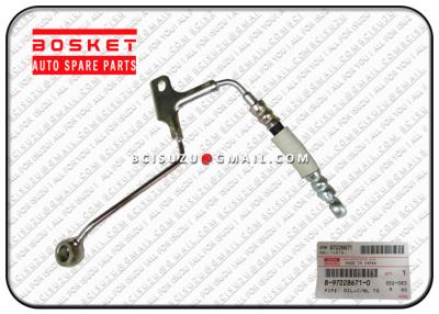 China NKR Isuzu NPR Parts 4HE1 Pipe Oil C/BL To Vac Pump 8972286710 8-97228671-0 for sale