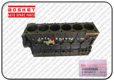 China 8-98206965-0 8-98180706-0 8982069650 8981807060 Isuzu FVR Parts Cylinder Block Assembly For ISUZU FRR FSR FTR 6HK1 for sale