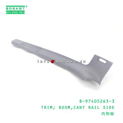 Chine 8-97405263-3 Cant Rail Side Room Trim For ISUZU NMR 8974052633 à vendre