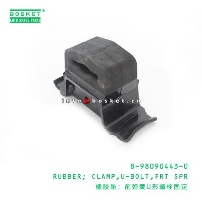 China 8-98090443-0 Front Spring U Bolt Rubber Clamp For ISUZU NPR 8980904430 for sale