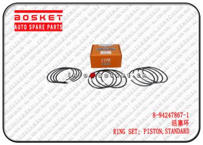 China 8-94247867-1 8942478671 Standard Piston Ring Set Suitable For ISUZU NKR55 4JB1 for sale
