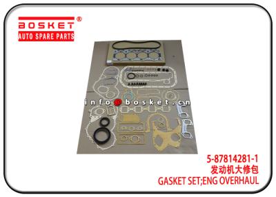 China 5-87814281-1 5878142811 Isuzu Cylinder Gasket Set For 4BG1 4BE1 XD for sale