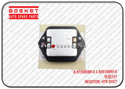China NPR Isuzu Body Parts Heater Duct Resistor 973583890 1835190930 8-97358389-0 1-83519093-0 for sale