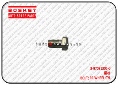 China 8970813050 8-97081305-0 Rear Wheel Cylinder Bolt For Isuzu 700P 4HK1 for sale